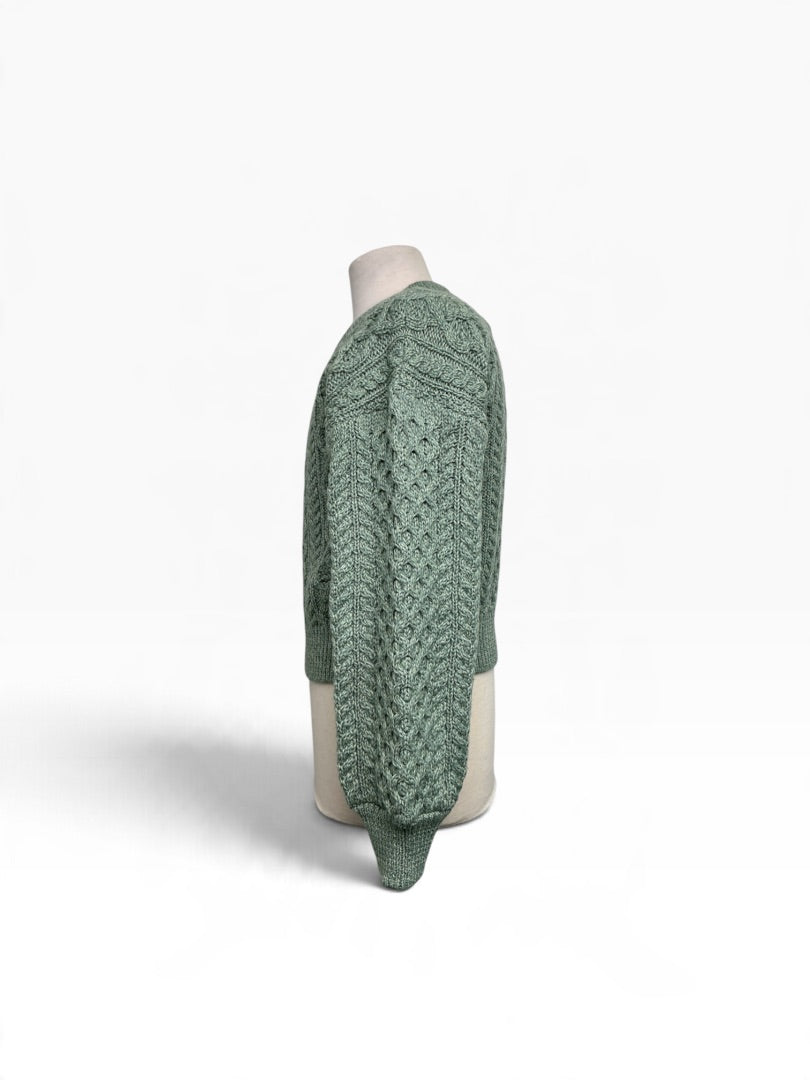 Strickpulli Irelands Eye grün, S