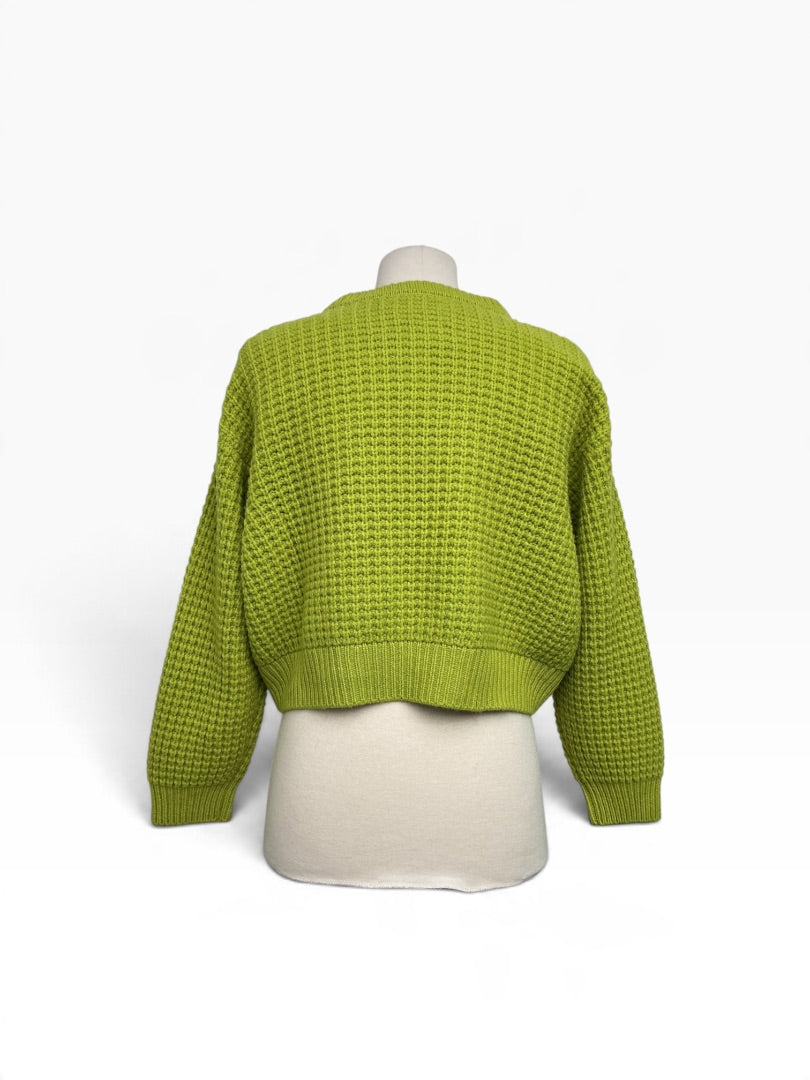 Strickpulli 4.10 grün, S