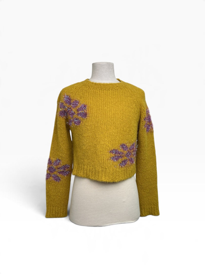 Strickpulli Alessia Santi gelb, S