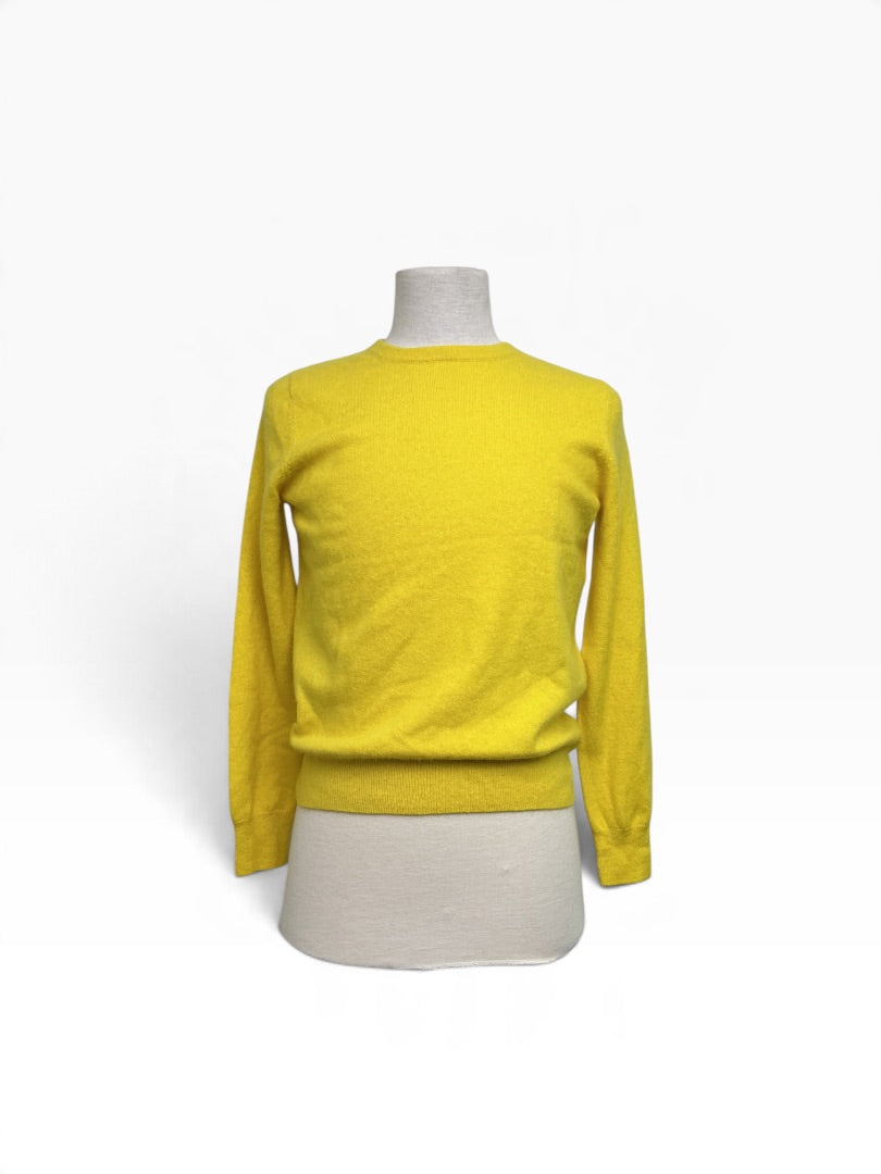 Strickpulli Hugenberg gelb, S