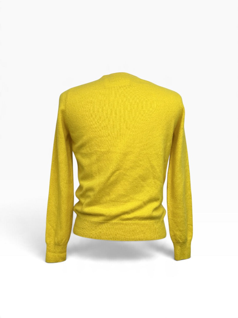 Strickpulli Hugenberg gelb, S