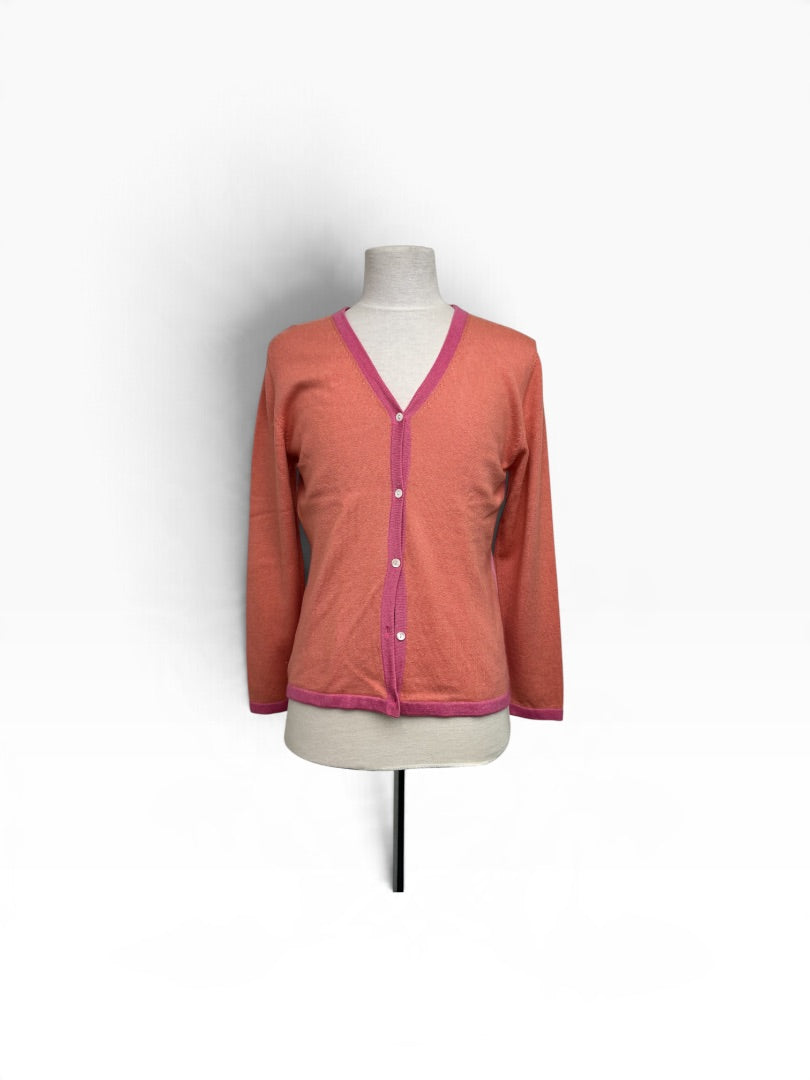 Cardigan Allude orange, L