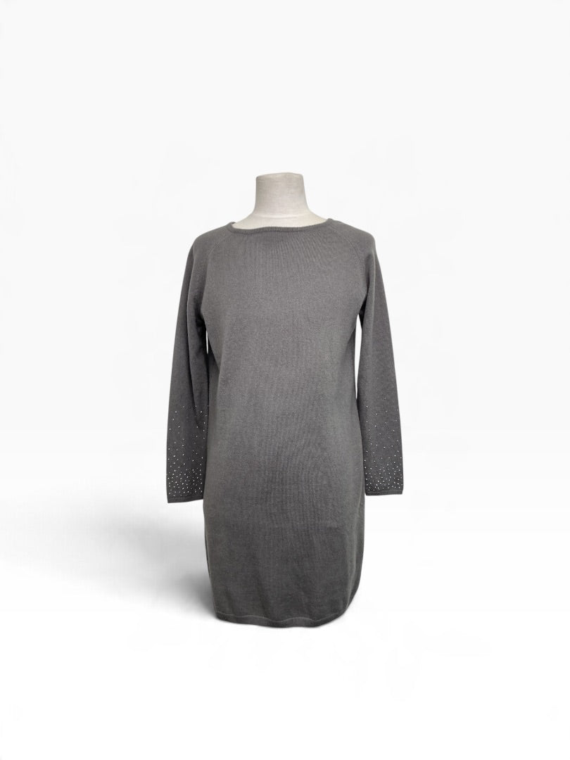 Kleid Lodenfrey grau, L