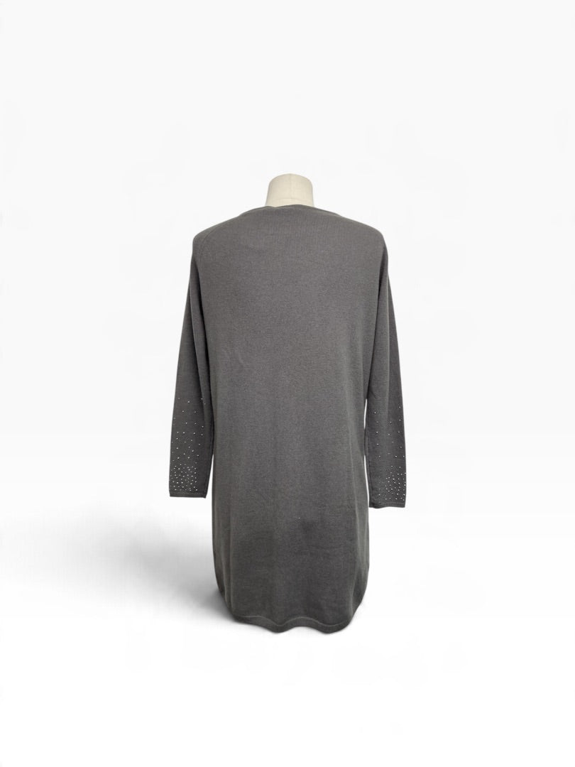 Kleid Lodenfrey grau, L