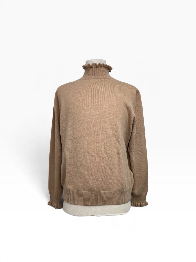 Strickpulli Allude beige, L