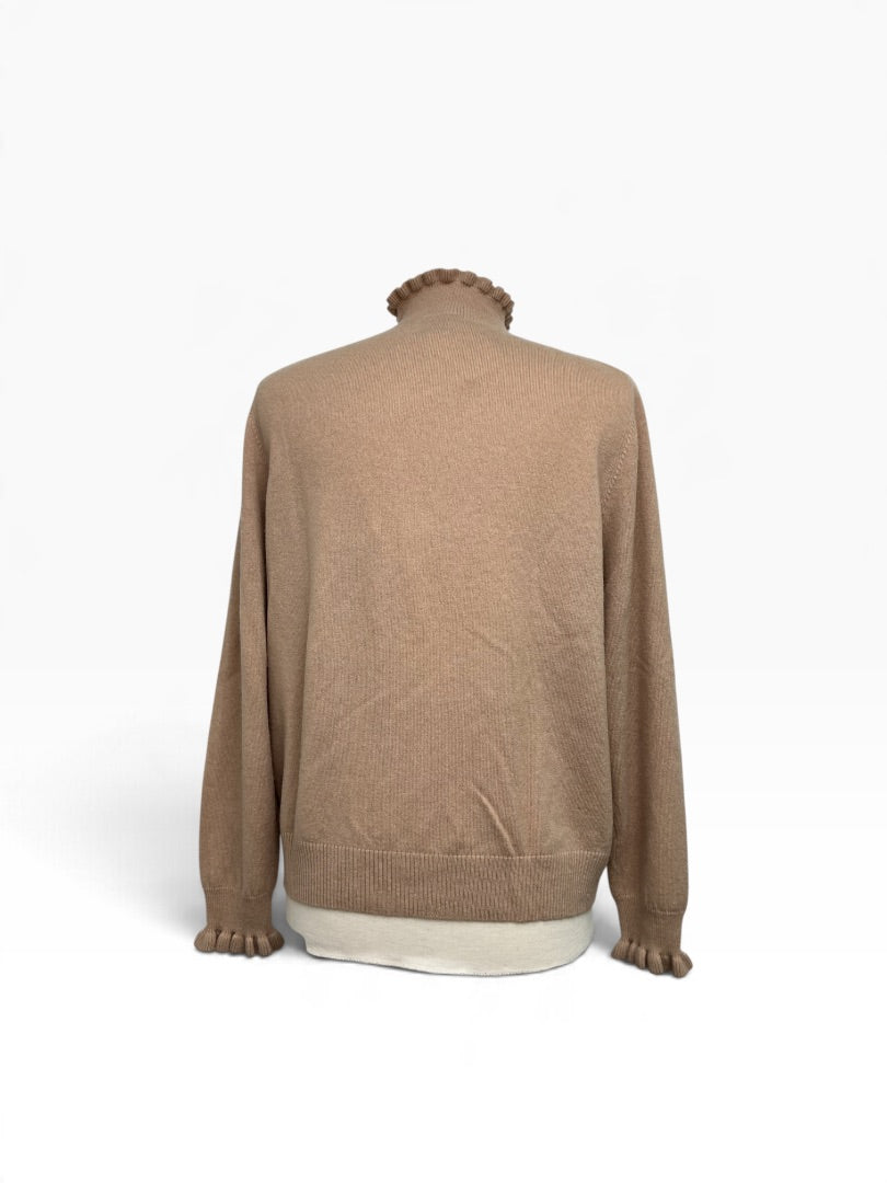 Strickpulli Allude beige, L
