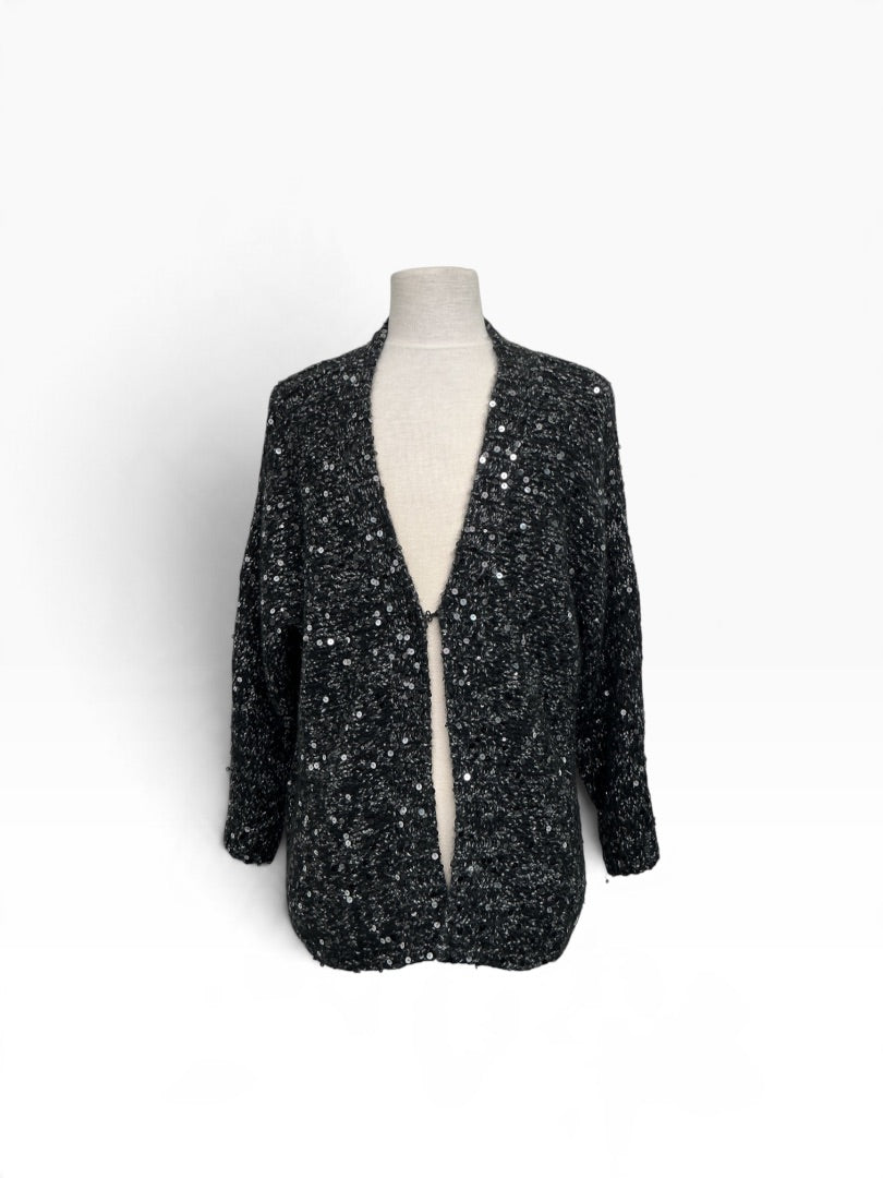 Cardigan Hemisphere schwarz, L