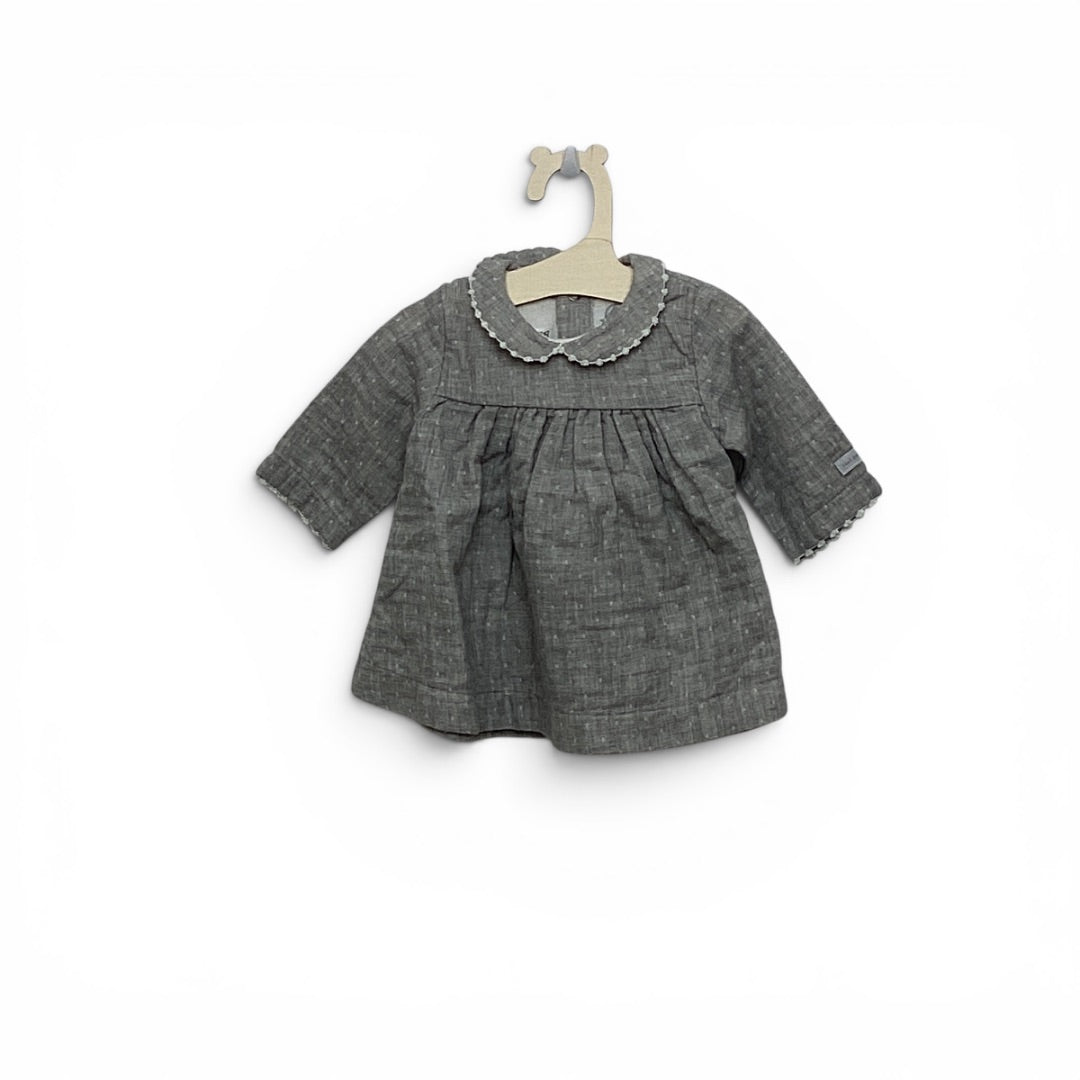 Kleid Petit Bateau grau, 54