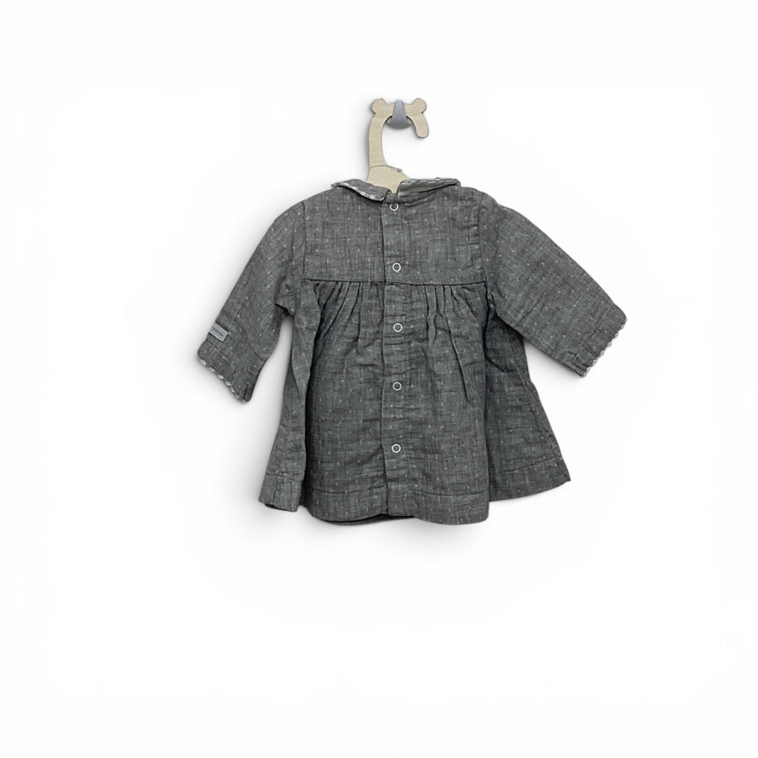 Kleid Petit Bateau grau, 54