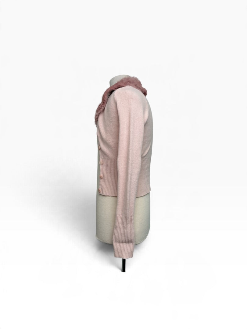Cardigan Sono Io rosa, S