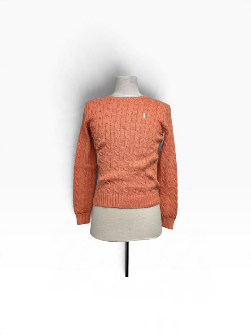 Strickpulli Ralph Lauren orange, S