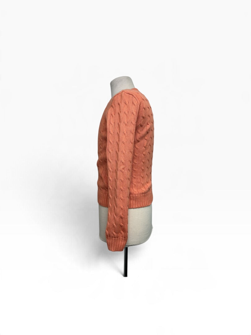 Strickpulli Ralph Lauren orange, S
