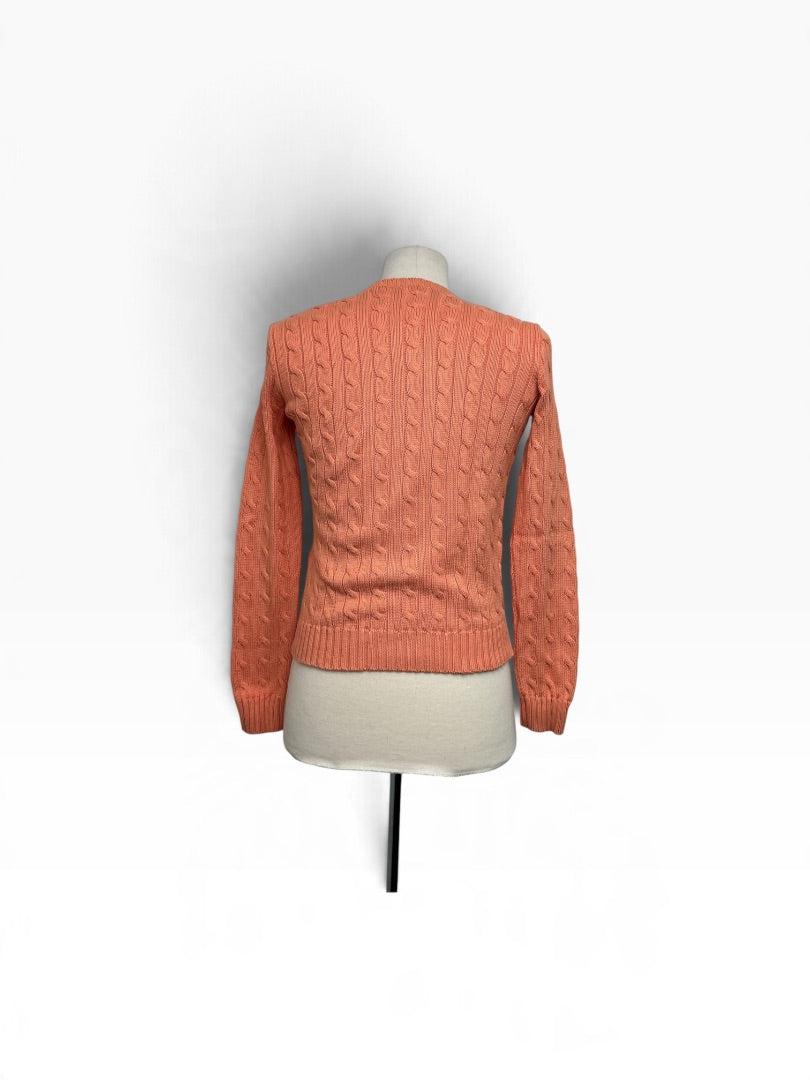 Strickpulli Ralph Lauren orange, S