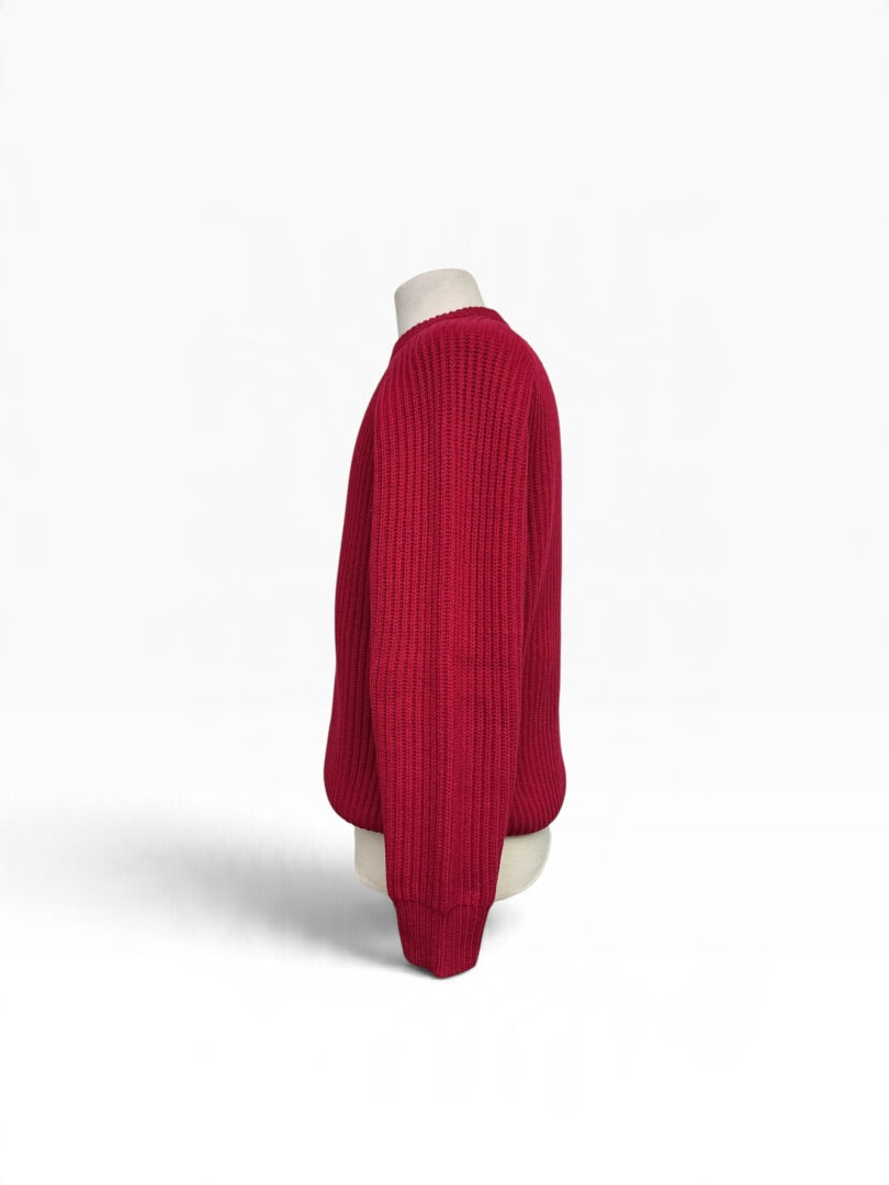 Strickpulli Napoleonera rot, S