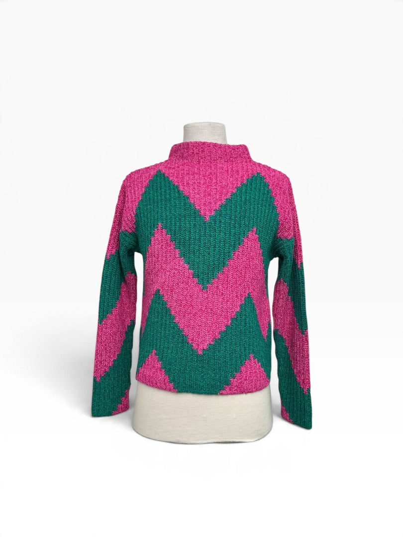 Strickpulli Oui multicolor, XS