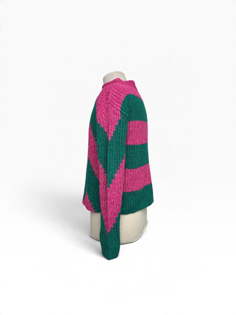 Strickpulli Oui multicolor, XS