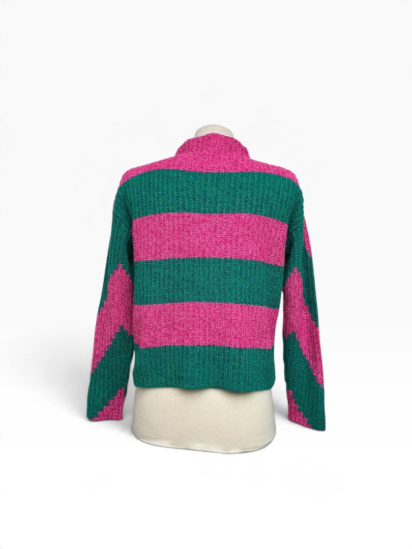 Strickpulli Oui multicolor, XS