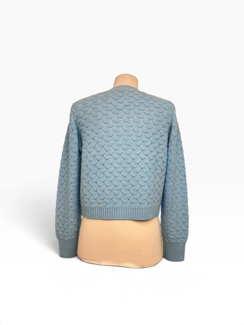 Cardigan Allude blau, S