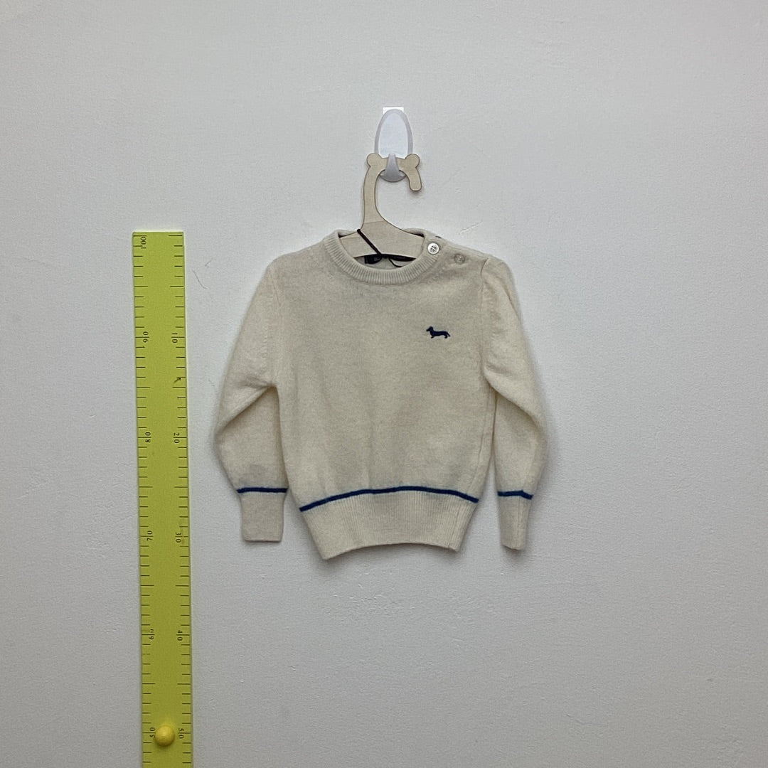 Strickpulli Harmont Bl weiss, 68