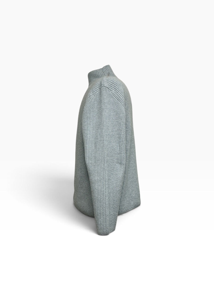 Rollkragepulli Zero blau, L