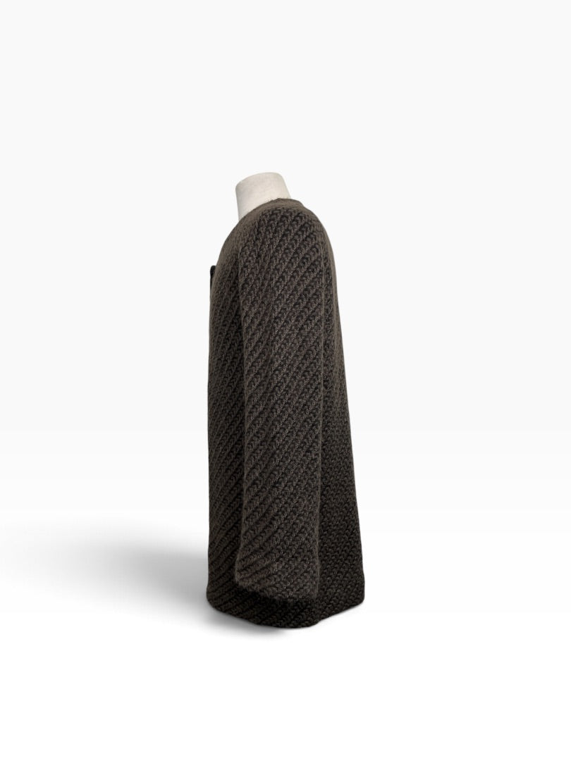 Cardigan Purim braun, L
