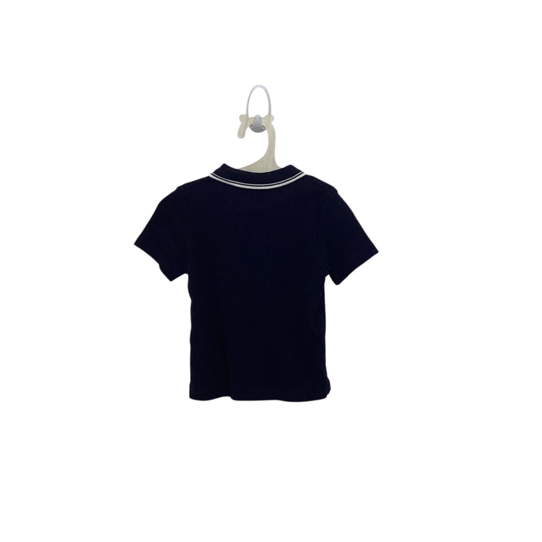 Poloshirt Petit Bateau navy, 80