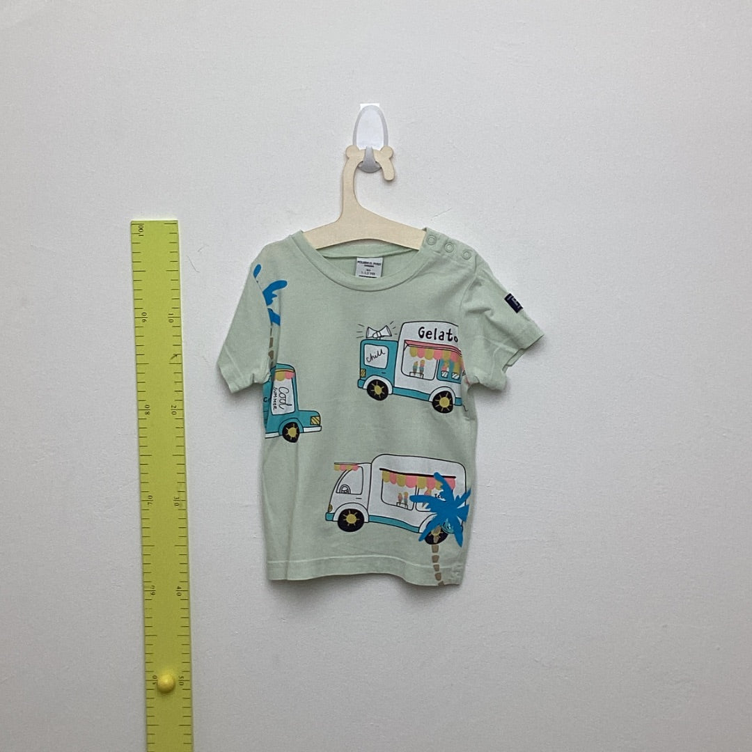 T-Shirt P O Pyret blau, 86