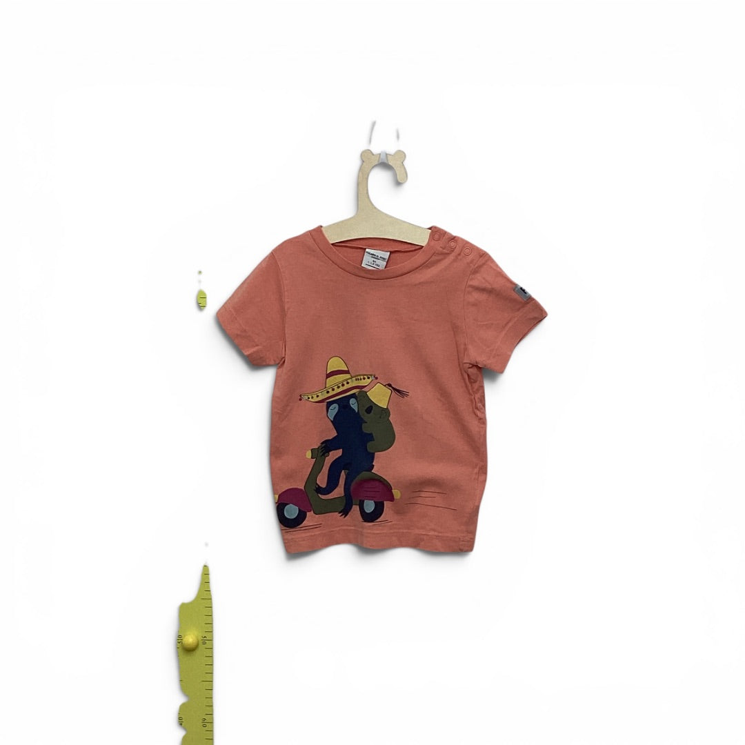 T-Shirt P O Pyret lachs, 86