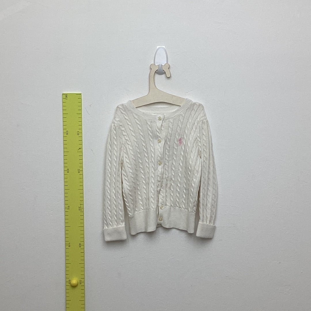 Cardigan Ralph Lauren weiss, 92