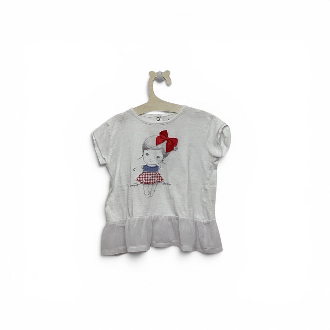 T-Shirt Prenatal weiss, 92