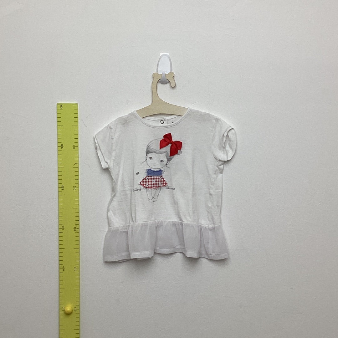 T-Shirt Prenatal weiss, 92