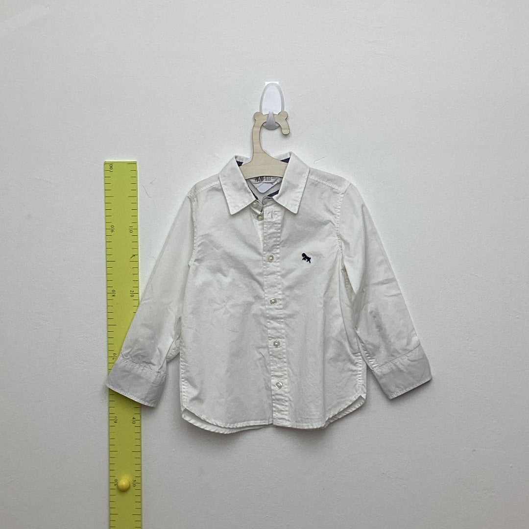 Hemd H M weiss, 92
