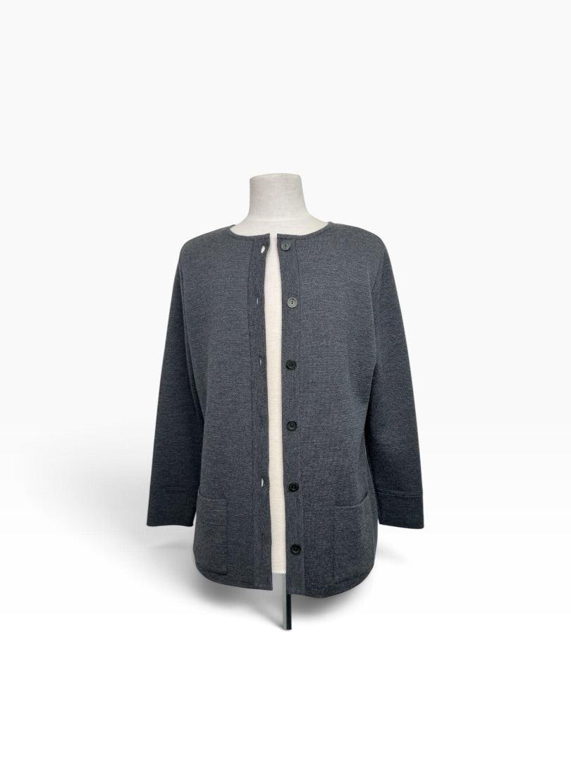 Cardigan Peter Hahn grau, L