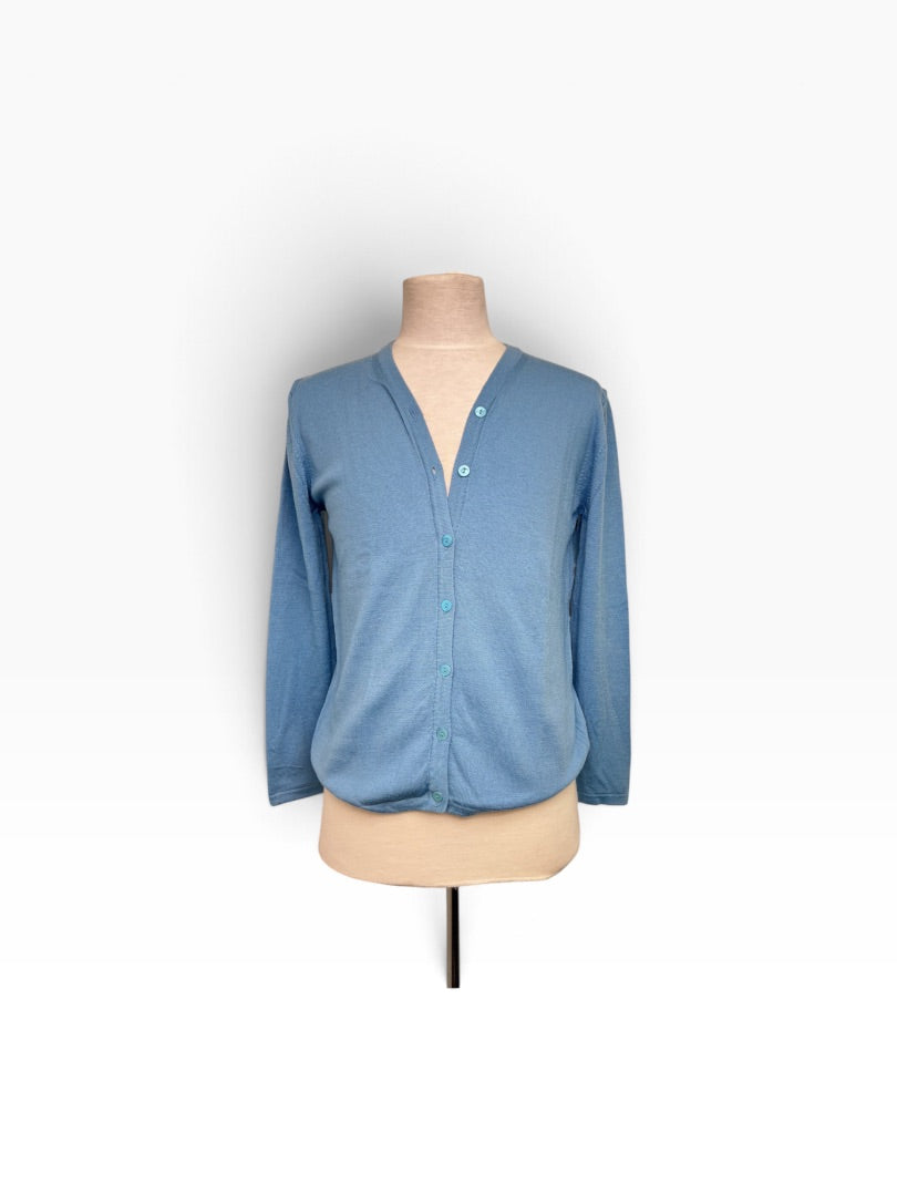 Cardigan Gea Rossini blau, L
