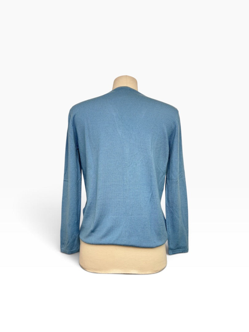 Cardigan Gea Rossini blau, L