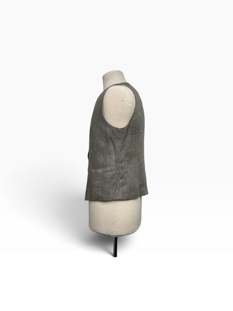 Gilet Antonelli taupe, M