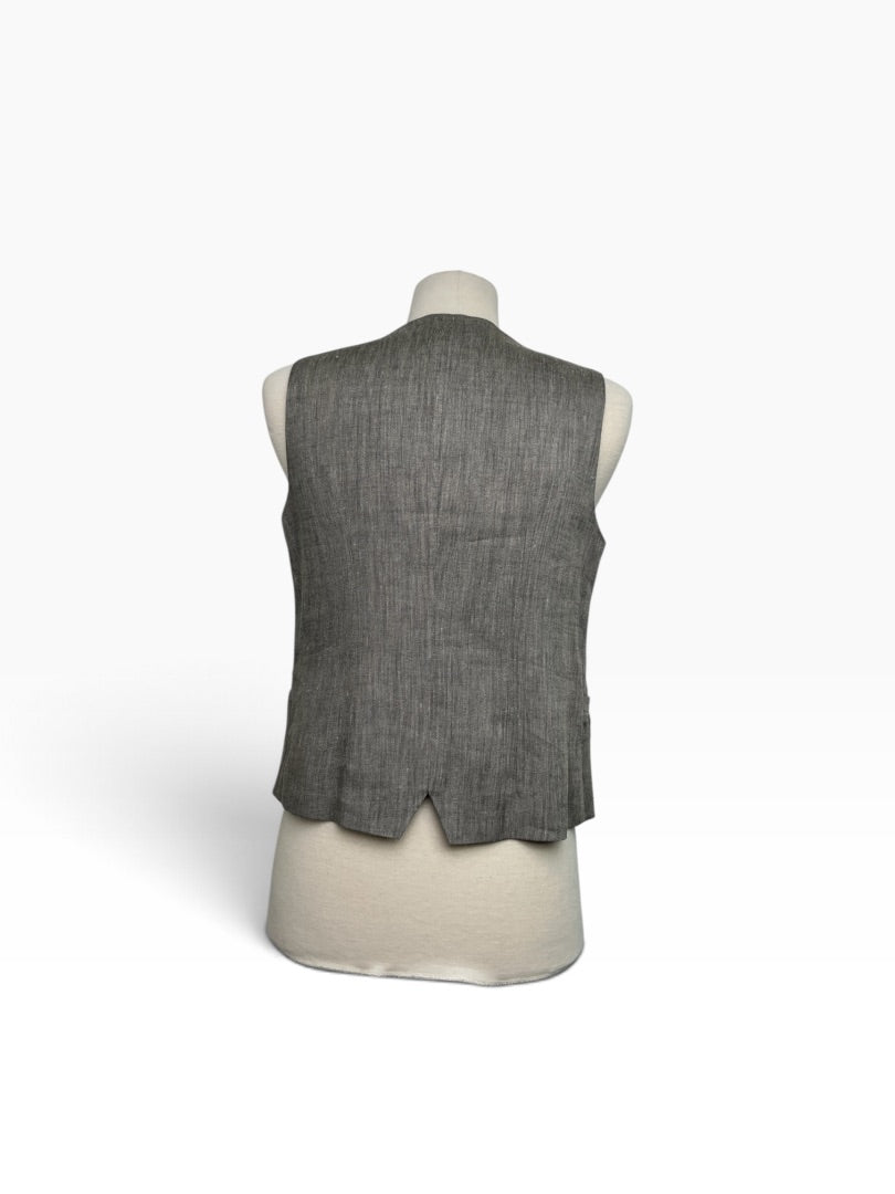 Gilet Antonelli taupe, M
