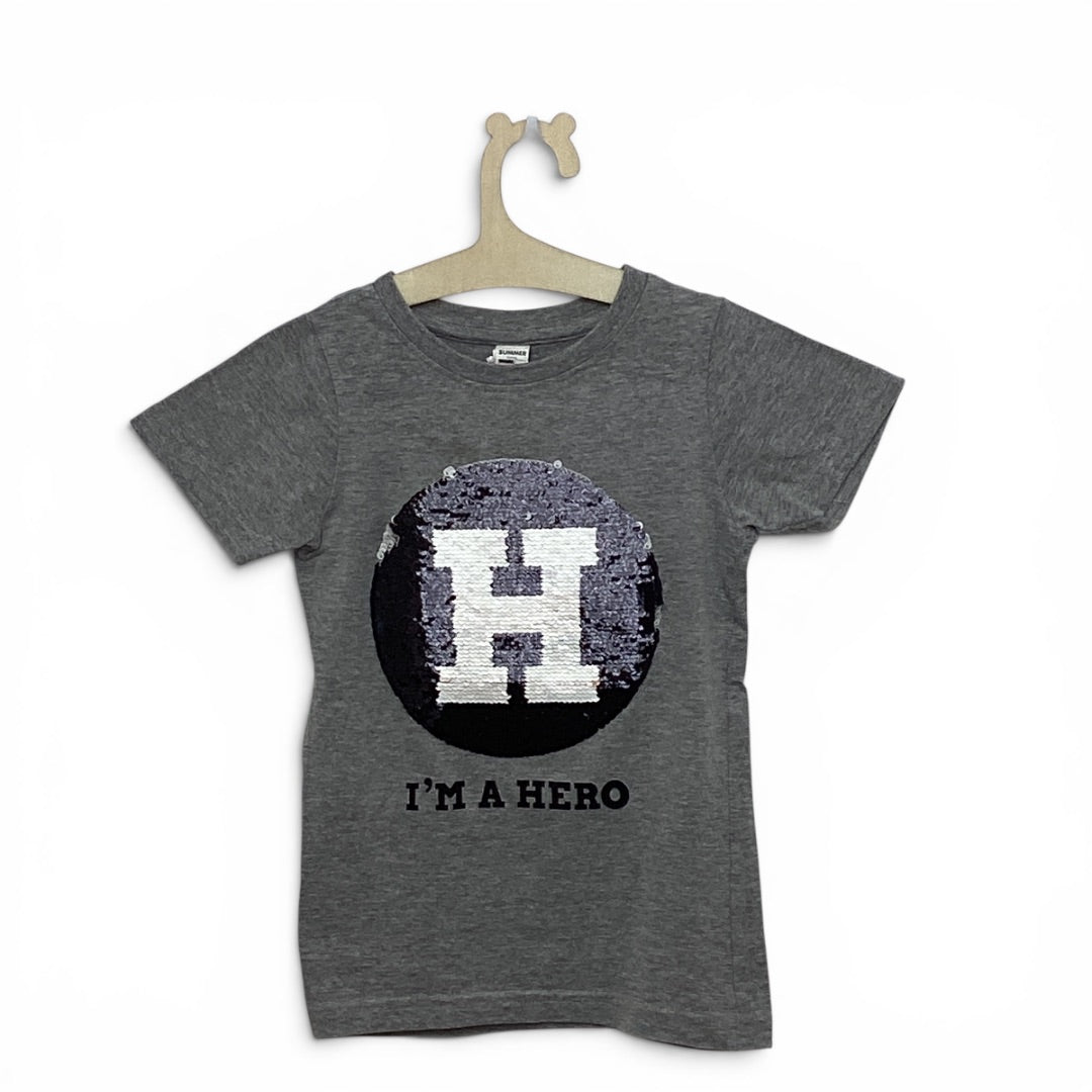 T-Shirt  grau, 92
