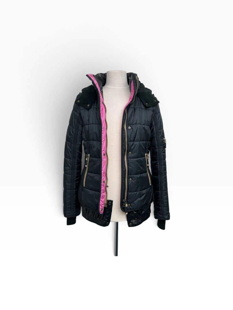 Skijacke Frauenschuh schwarz, L