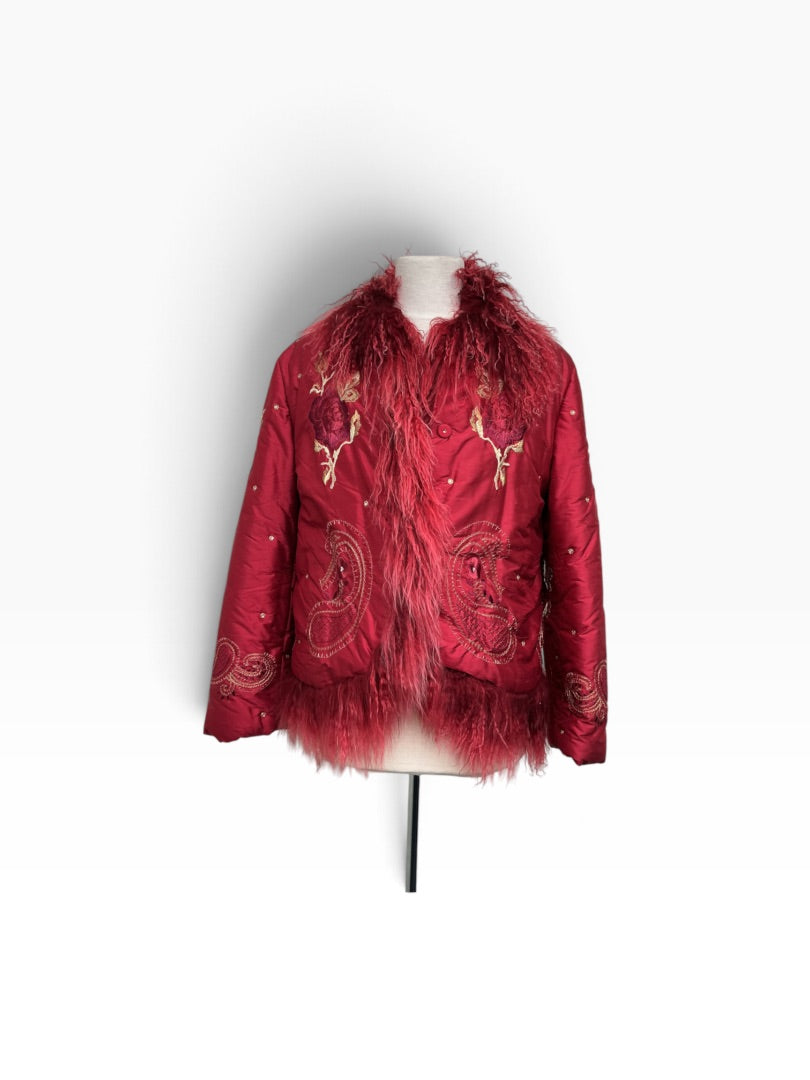 Jacke  rot, S
