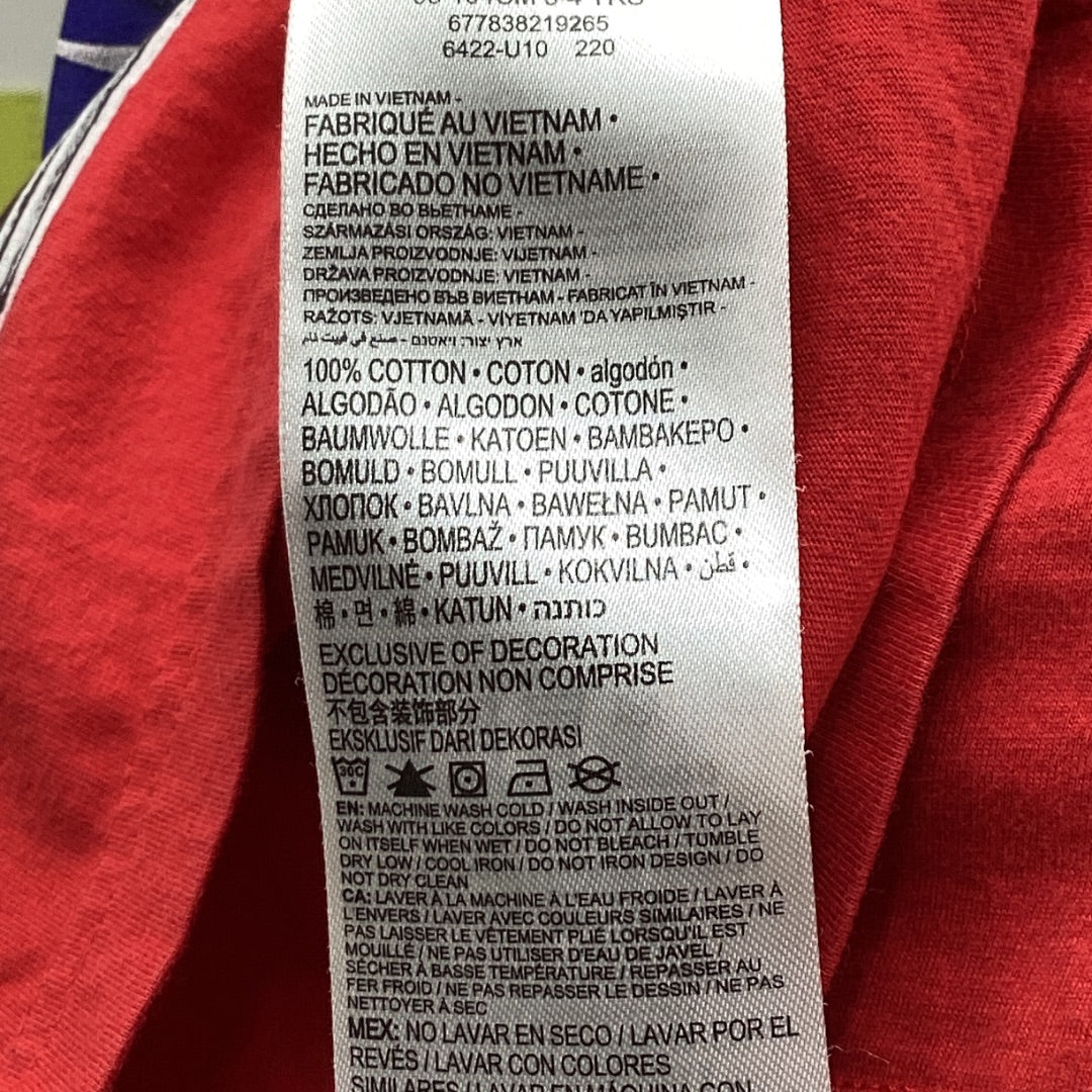 T-Shirt Converse rot, 104