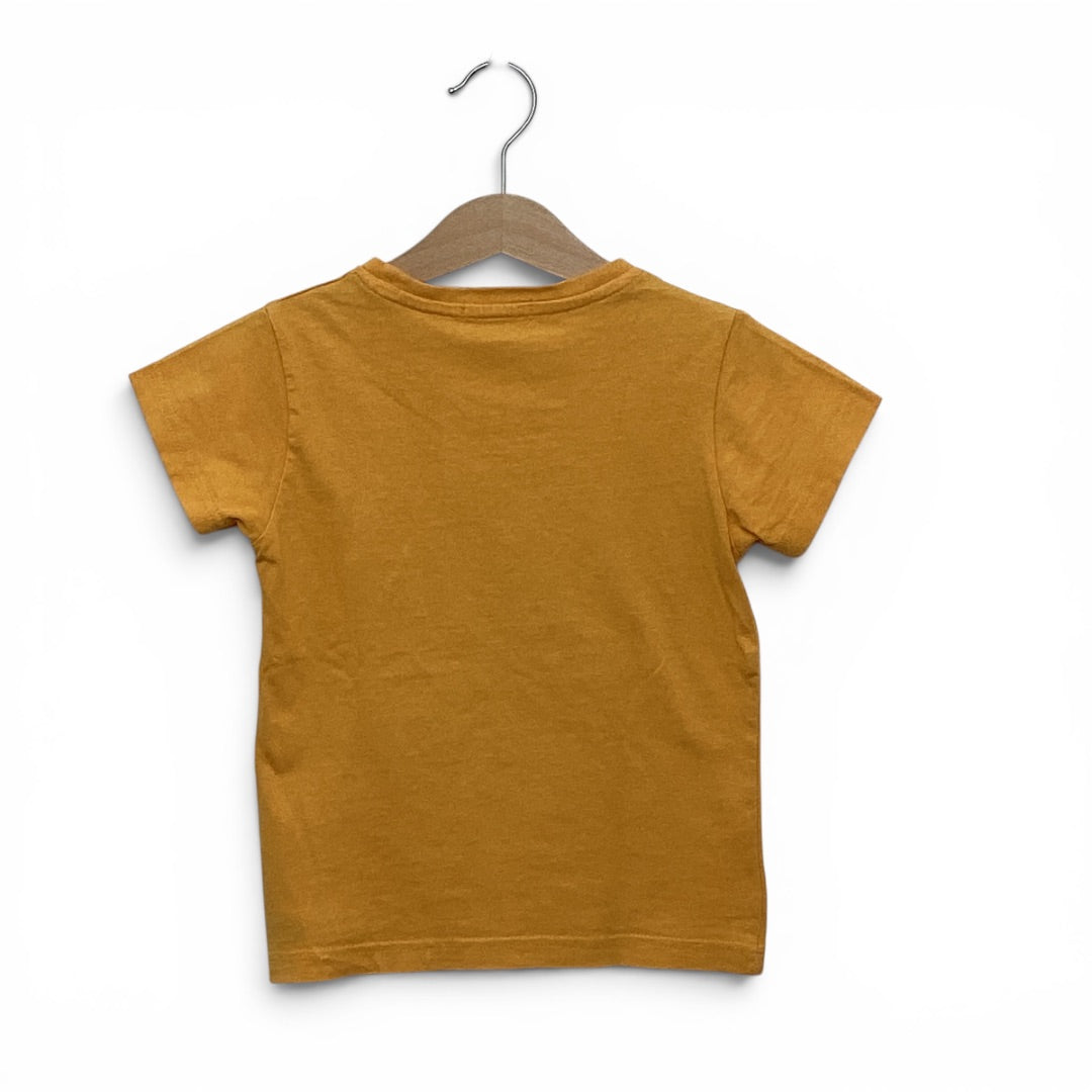 T-Shirt American Apparel gelb, 98