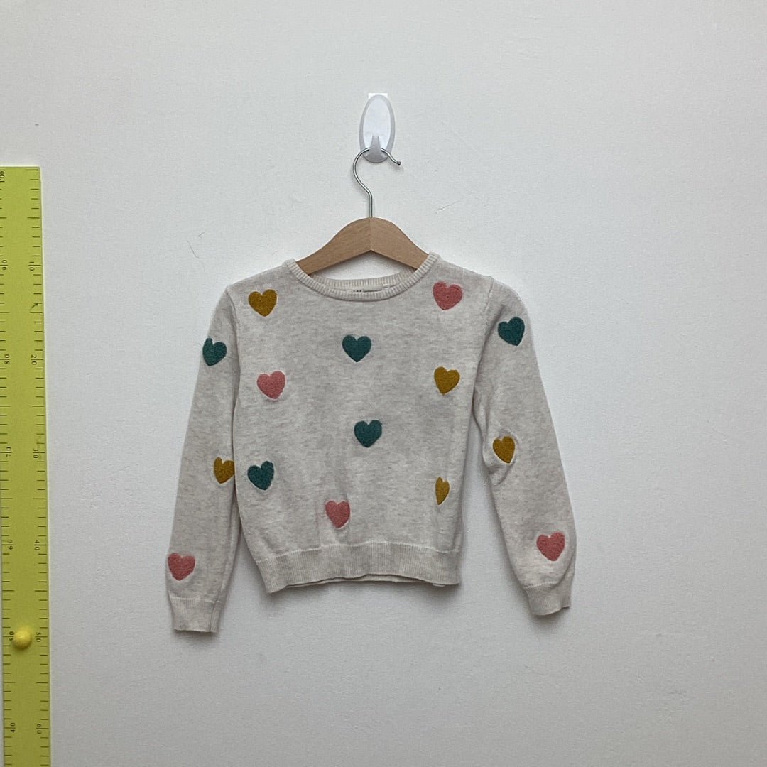 Strickpulli H M beige, 98