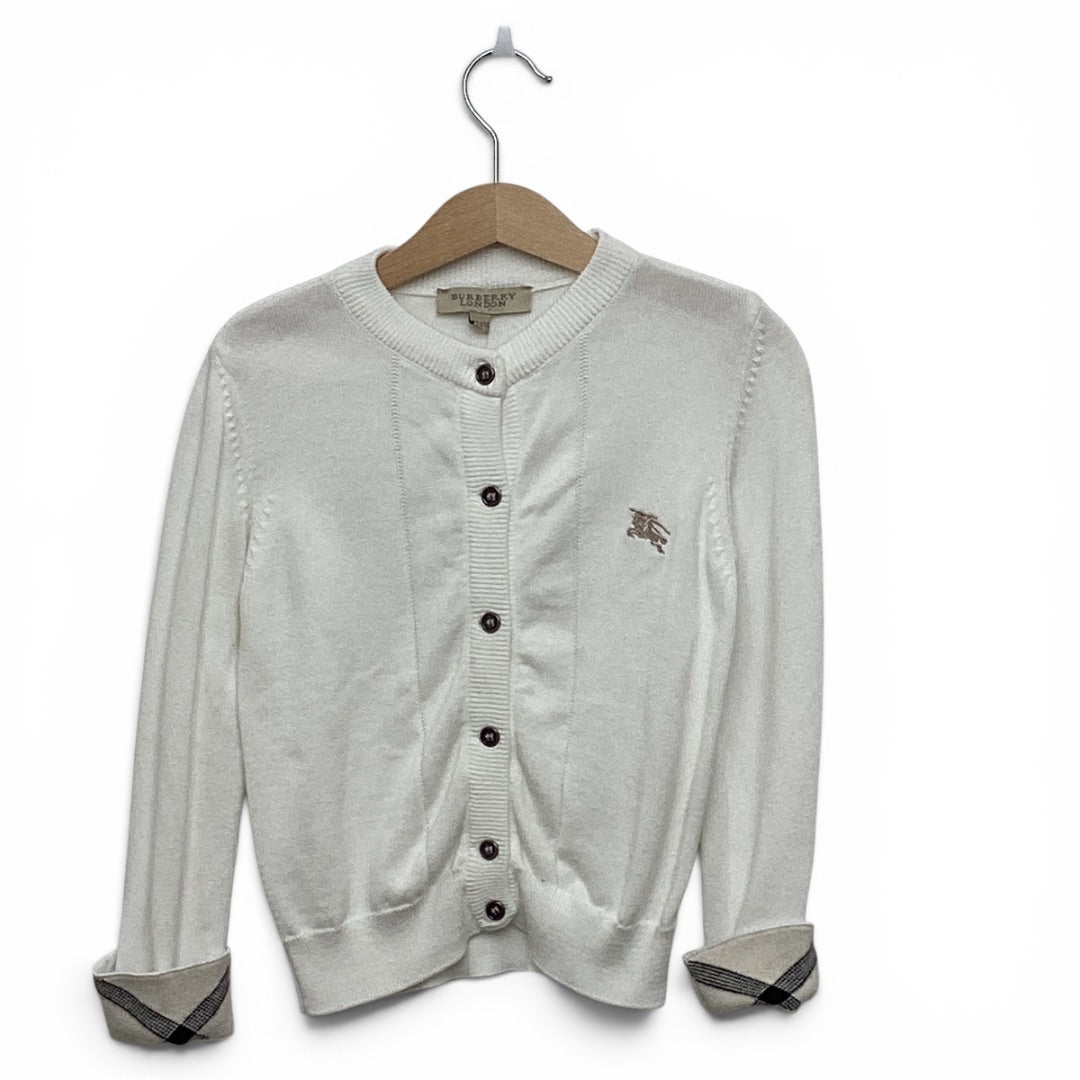 Cardigan Burberry weiss, 104