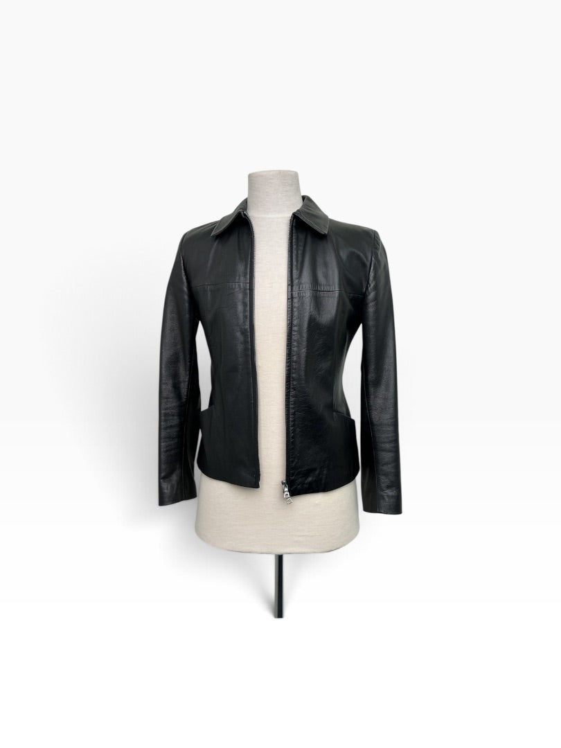 Lederjacke Stewart schwarz, S