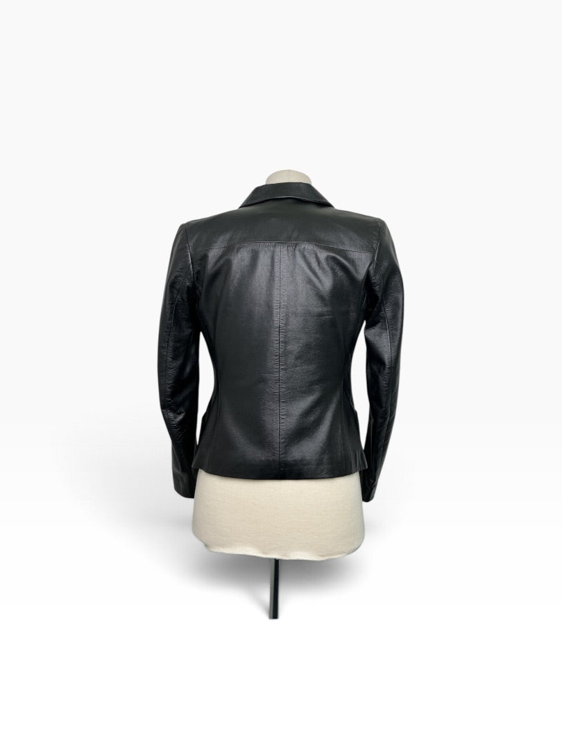 Lederjacke Stewart schwarz, S
