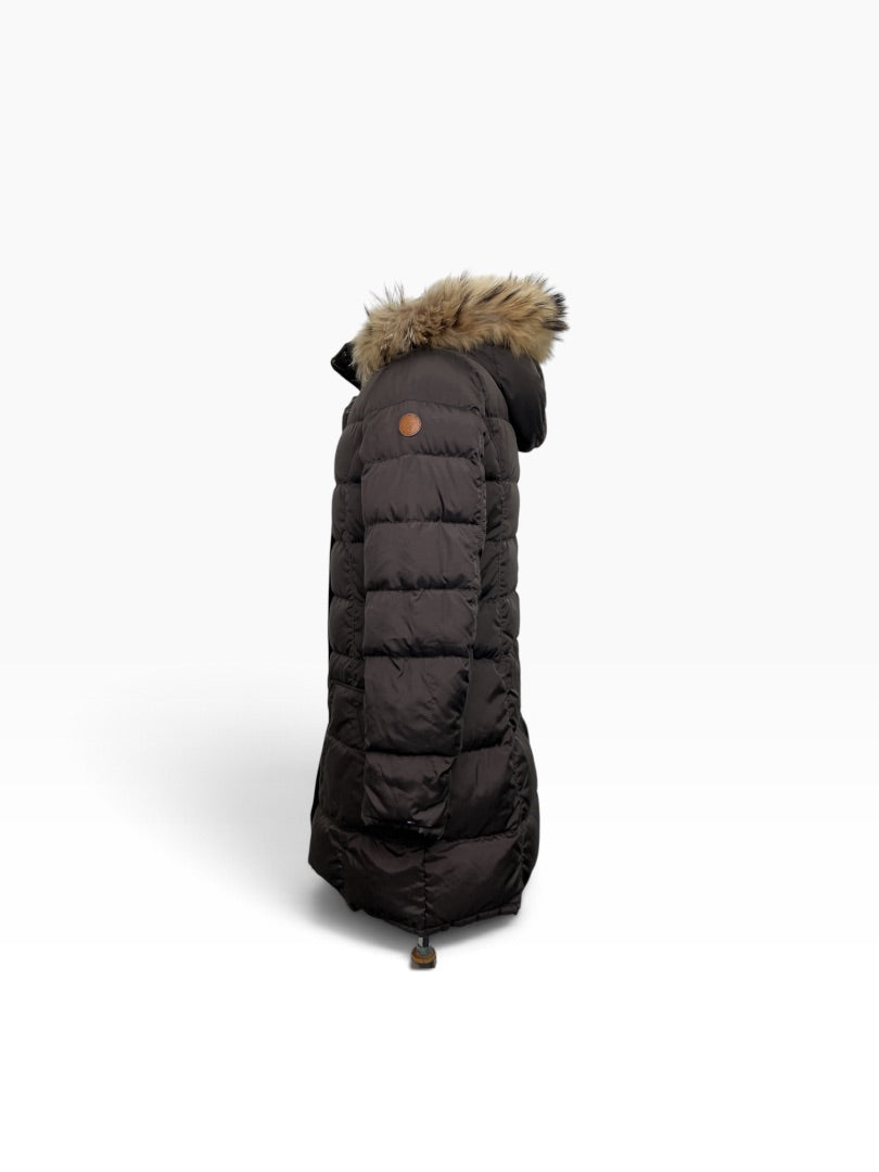 Daunenmantel Tommy Hilfiger braun, S