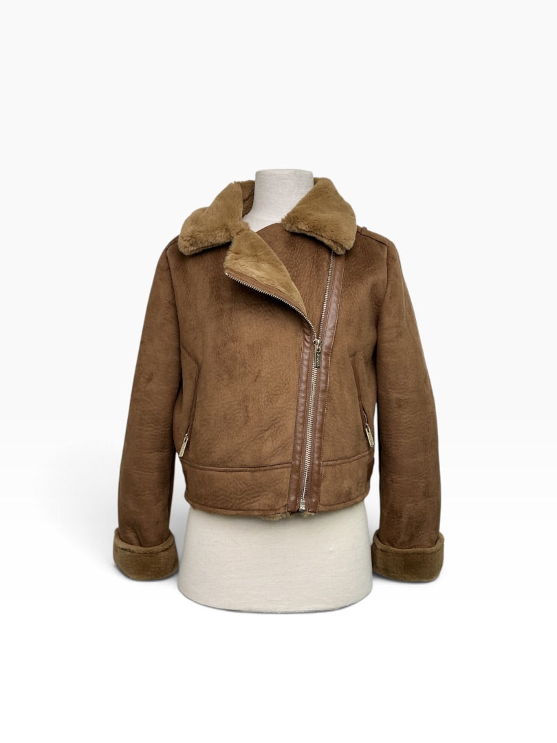 Jacke Vicolo braun, M