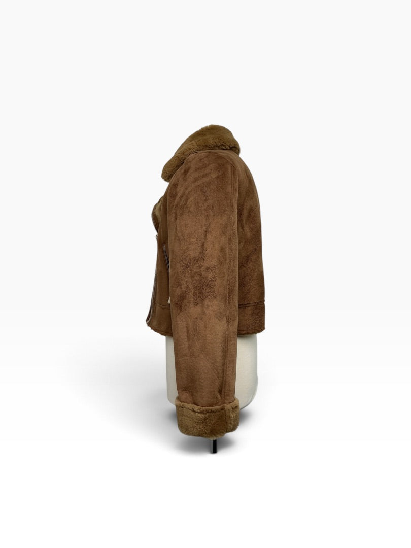 Jacke Vicolo braun, M