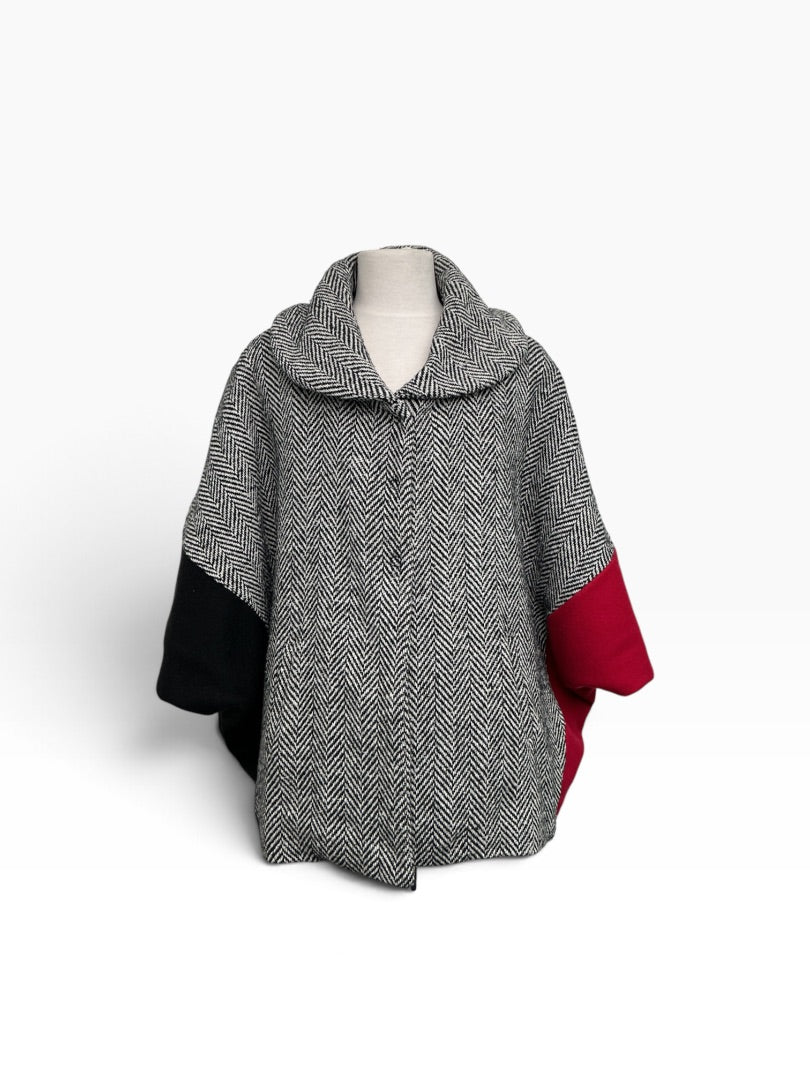 Poncho Motel multicolor, M